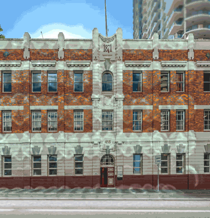 418 Adelaide Street Banner